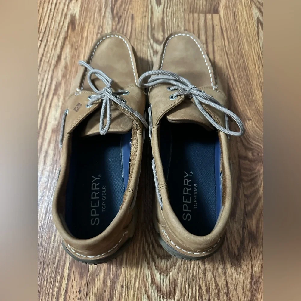 Sperry 0276308 Men's Intrepid Leather Boat Shoes Size 11.5
